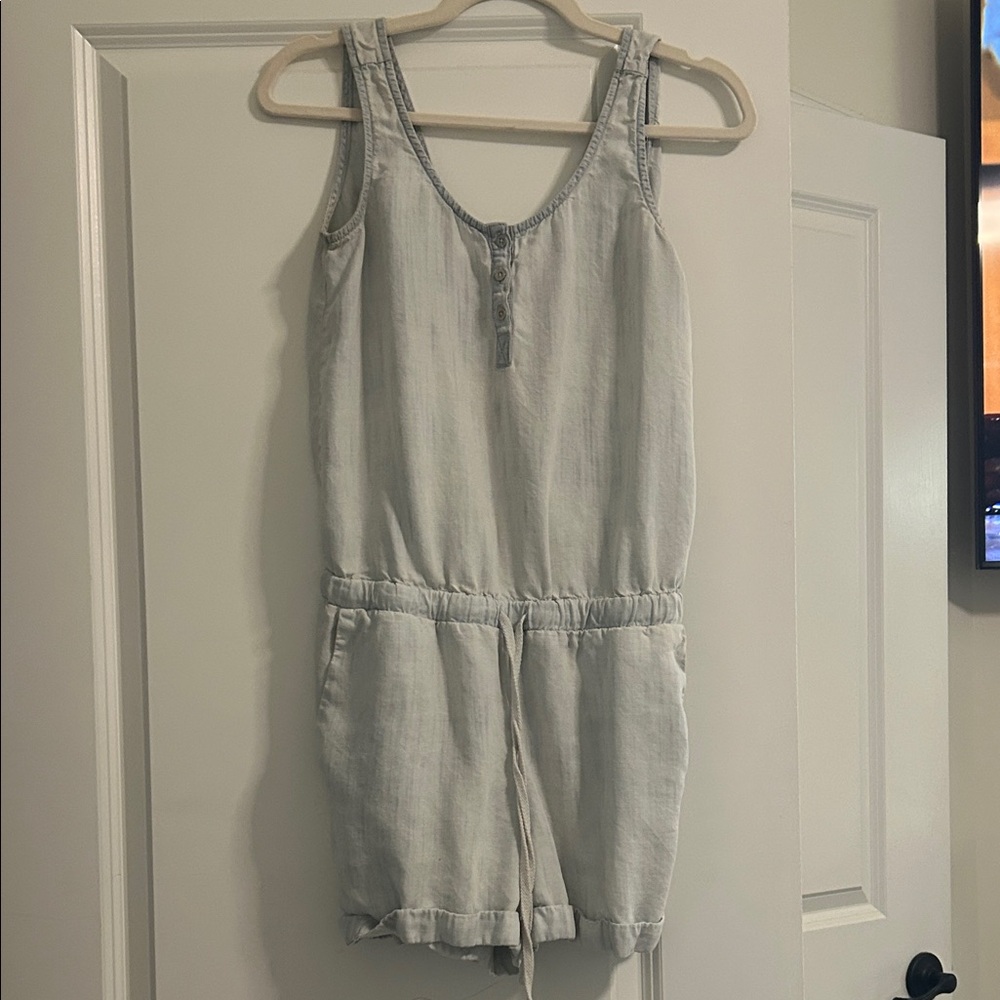 Cloth & Stone Light Gray Jumpsuit
